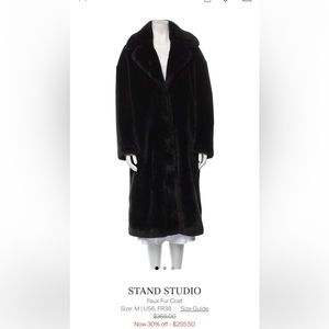 STAND STUDIO TEDDY COAT
